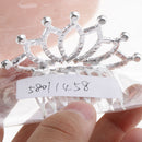 Girls Princess Party Mini Tiara Crown with Comb Clip Wedding Costume Prop