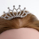 Girls Princess Party Mini Tiara Crown with Comb Clip Wedding Costume Prop