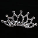 Girls Princess Party Mini Tiara Crown with Comb Clip Wedding Costume Prop