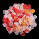 Romantic Round Tissue Paper Throwing Confetti Table Confetti Wedding Decor