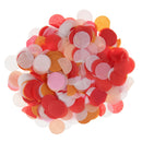 Romantic Round Tissue Paper Throwing Confetti Table Confetti Wedding Decor