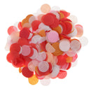 Romantic Round Tissue Paper Throwing Confetti Table Confetti Wedding Decor