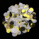 Sparkle Round Paper Foil Table Confetti Scatter Wedding Table Balloon Decor