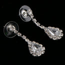 Bridal Wedding Necklace Rhinestone Crystal Earrings Wedding Jewelry Set