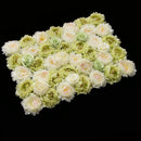 Romantic Artificial Rose Flower Wall Panels Wedding Venue Background Decor