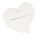 Clear Crystal Place Setting Card Food Marker Holders Banquet Table Supplies