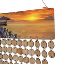 Wooden Bridge Theme Birthday Planner Calendar Board Wooden Reminder Plaque