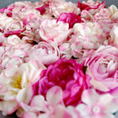 Artificial Flower Wall Panels Wedding Party Venue Decor Backdrops Rose Pink