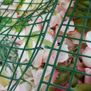 Artificial Flower Wall Panels Wedding Party Venue Decor Backdrops Rose Pink