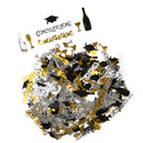 Metallic Congratulation Champagne Glass Table Confetti School Grad Party Decor