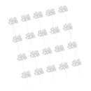 20pcs Class Of 2018 Cake Toppers Graduation Cupcake Picks Food Muffin Decor