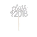 20pcs Class Of 2018 Cake Toppers Graduation Cupcake Picks Food Muffin Decor