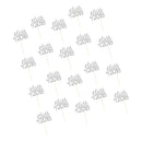 20pcs Class Of 2018 Cake Toppers Graduation Cupcake Picks Food Muffin Decor