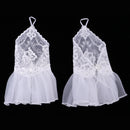 1 Pair of Wedding Bridal Lace Flower Gloves Fingerless Mittens for Wedding Festival Party Banquet Dress Beige