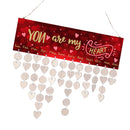 You are My Heart Reminder Calendar Family Birthday Board Planner DIY Craft