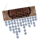 DIY Design Wooden Birthday Calendar Planner Board Wood Reminder Plaque Gifts