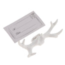 Novelty Resin Antler Design Name Card Clip Place Card Table Number Holder Decor