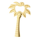 Golden Coconut Palm Tree Shape Bottle Opener Barware Tool Bomboniere Gift