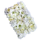 Artificial Rose Peony Lily Flower Wall Panels Wedding Decoration