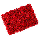 Artificial Flower Wall Panels Wedding Venue Main Road Decor Backdrops Red