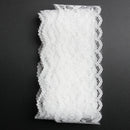 10 Yards Flower Lace Edge Trim Wedding Bridal Ribbon Sewing DIY Craft 4cm