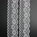 10 Yards Flower Lace Edge Trim Wedding Bridal Ribbon Sewing DIY Craft 4cm