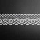 10 Yards Flower Lace Edge Trim Wedding Bridal Ribbon Sewing DIY Craft 4cm