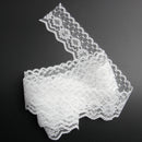 10 Yards Flower Lace Edge Trim Wedding Bridal Ribbon Sewing DIY Craft 4cm