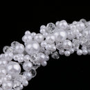 Pearl Crystal Hair Bands Wedding Jewelry Charming Bridal Accessories