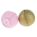 12 Pieces Tissue Paper Flowers Hanging Lanterns Wedding Party Decoration