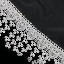 One Layer White 1.5m Bridal Veil Lace Bride Wedding Party Hair Accessories