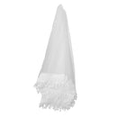 One Layer White 1.5m Bridal Veil Lace Bride Wedding Party Hair Accessories