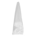 Wedding Bridal Veils Tulle One Layer Flower Edge No Comb 1.5m White