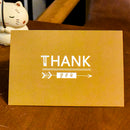 6 Sets Thank You Cards With Envelopes Greeting Invitation Cards Party Gift