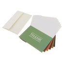 6 Sets Thank You Cards With Envelopes Greeting Invitation Cards Party Gift