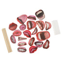 20pcs Set Funny Mouth Lips Photo Props Bachelor Hen Night Party Accessories