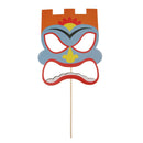 Set of 60pcs Tropical Mask Photo Booth Prop Summer Beach Party Accessories