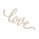 Love Sign Cutout Shape for Rustic Country Wedding Party Decoration DIY