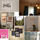 Gather Wooden Sign Embellishment Wooden Cutout Home Wall Decor DIY