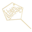 Acrylic Happy Birthday Cake Topper Birthday Party Cake Baking Supplier