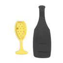 Glitter Champagne Cup Table Confetti Cocktail High School Graduation Party Decor