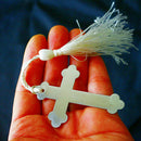 Silver Metal Cross Bookmark with Tassel Boxes Baby Shower Party Gift Favor