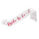 Bride To Be Satin Sash Girls Bridal Shower Hen Stag Party Fancy Dress