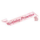Birthday Princess Satin Sash Girls Birthday Hen Stag Party Fancy Dress