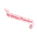 Birthday Princess Satin Sash Girls Birthday Hen Stag Party Fancy Dress