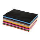 Pack of 42 Rectangle Felt Non-Woven Fabric Bulk Pack Pieces DIY Sewing Dolls DIY Arts and Crafts