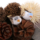 Handmade Romantic Bird Nest Wedding Ring Bearer Pine Cone Wedding Supplies