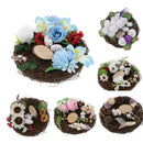Handmade Romantic Bird Nest Wedding Ring Bearer Pine Cone Wedding Supplies