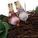 Creative Birds Nest Woodland Nature Wedding Ring Pillow Wedding Ring Holder