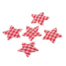 100pcs Satin Applique Embellishment Scrapbooking Girl Shower Star Craft DIY Baby Decor